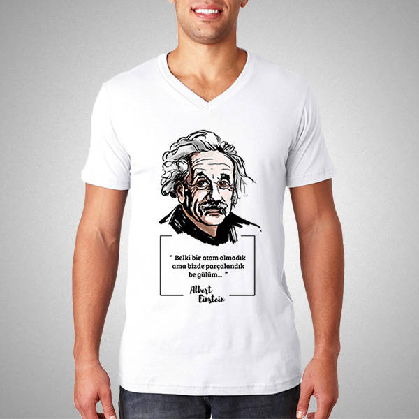 Albert Einstein Esprili Tişört