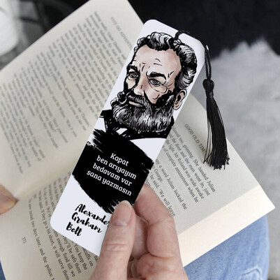 Alexander Graham Bell Kitap Ayracı - Thumbnail