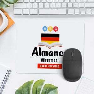 Almanca Öğretmenlerine Özel İsimli Mousepad - Thumbnail