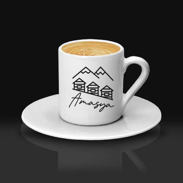 Amasya Tasarımlı Kahve fincanı
