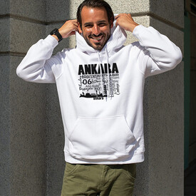 Ankara Tasarımlı Kapşonlu Sweatshirt - Thumbnail