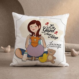  - Anne Adaylarına Özel Hatıra Yastık