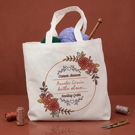  - Anneler Günü Hediyesi Bez Çanta