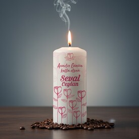  - Anneler Günü Mesajlı Özel Mum