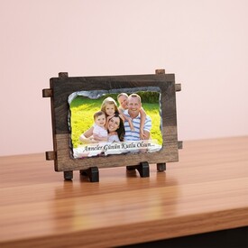  - Anneler Gününe Özel Ahşap Taş Baskı