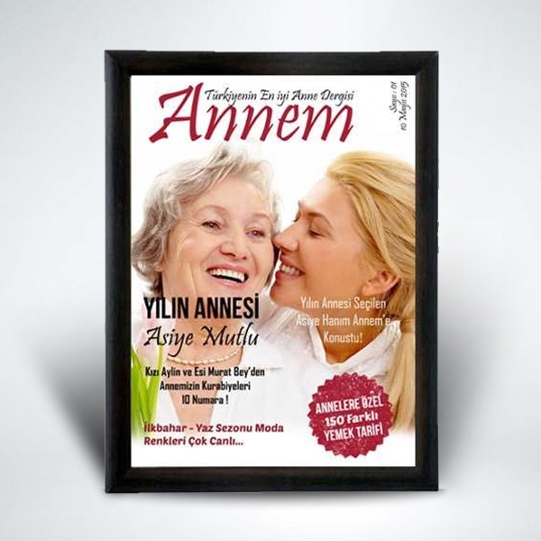 Annelere Özel Dergi Kapağı
