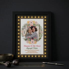  - Anneme Özel Işıklı Tablo Çerçeve