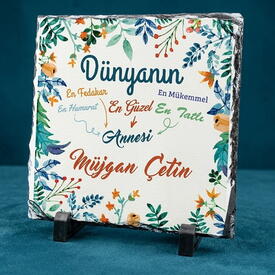  - Annemin Güzel Özellikleri Taş Baskı