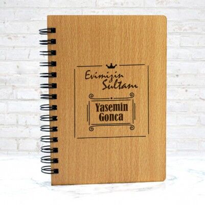  - Anneye Özel Ahşap Defter