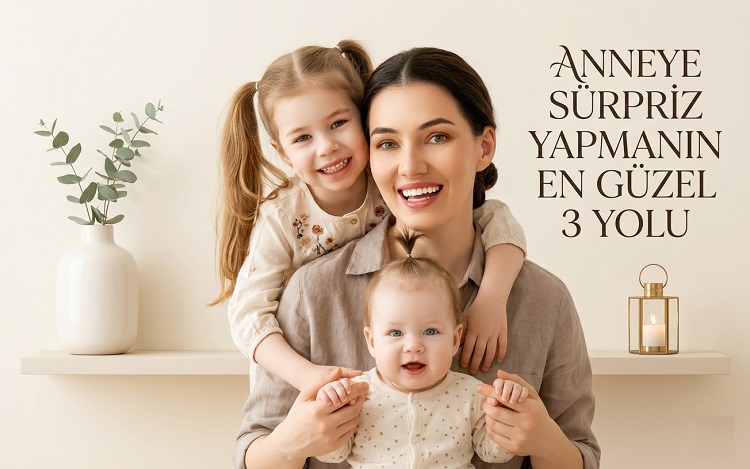 Anneye Sürpriz Yapmanın En Güzel 3 Yolu