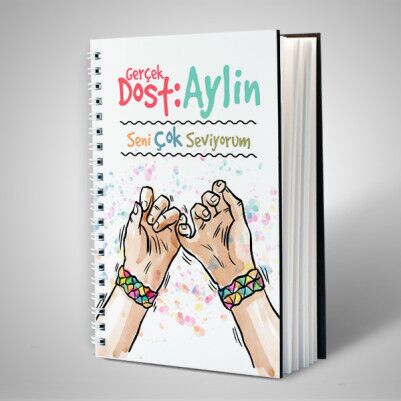  - Arkadaşlara Özel İsimli Defter