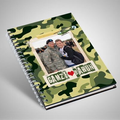 Asker Sevgiliye Özel Sevgili Defteri - Thumbnail