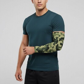  - Askeri Kamuflaj Desenli Kol Çorabı