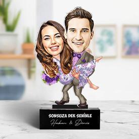 Aşkımı Buldum Karikatürlü Biblo ve 365 Aşk Sözleri - Thumbnail