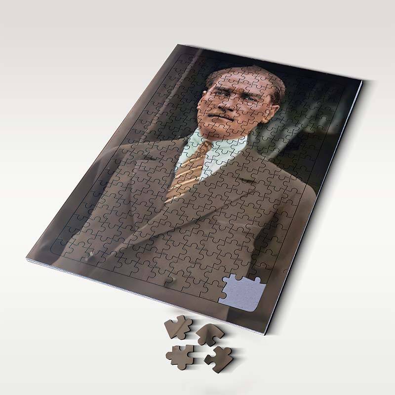 Atatürk Resimli 130 Parça Puzzle MDL103