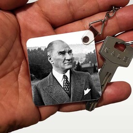 Atatürk Resimli Anahtarlık MDL107 - Thumbnail