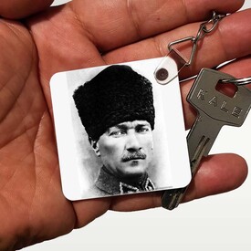 Atatürk Resimli Anahtarlık MDL110 - Thumbnail