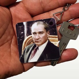 Atatürk Resimli Anahtarlık MDL111 - Thumbnail