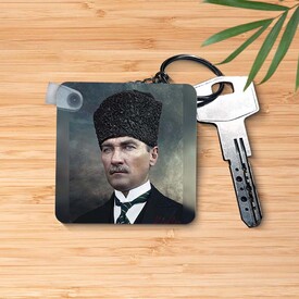 Atatürk Resimli Anahtarlık MDL114 - Thumbnail