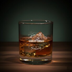  - Authentic İsme Özel Viski Bardağı