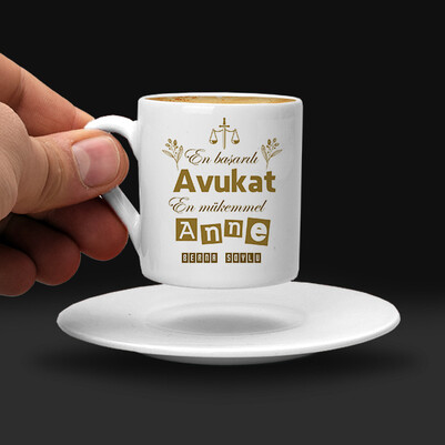 Avukat Annelere Hediye Kahve Fincanı - Thumbnail