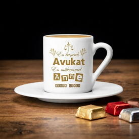  - Avukat Annelere Hediye Kahve Fincanı