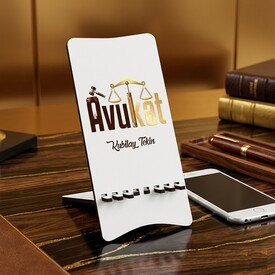 Avukata Hediye Telefon Standı - Thumbnail