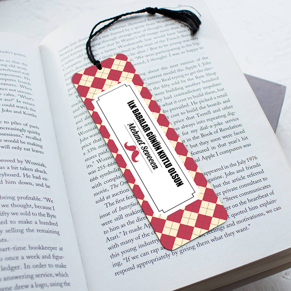 Babalar Günü Hediyesi Kitap Ayracı - Hediyemen.com