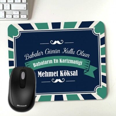  - Babalar Günü Mesajlı Hediye Mousepad