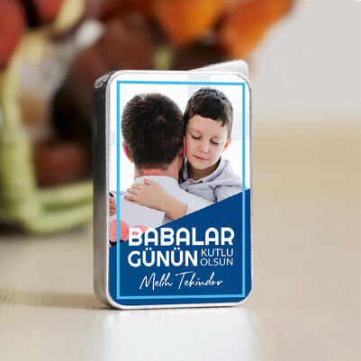 Babalar Günün Kutlu Olsun Fotoğraflı Çakmak - Thumbnail