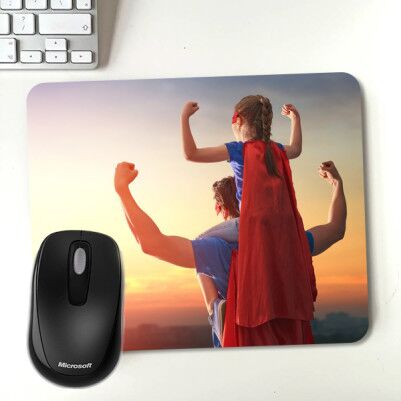  - Babalara Özel Fotoğraflı Mouse Pad