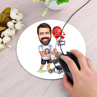  - Babama İlk Komik Hediyem Mousepad