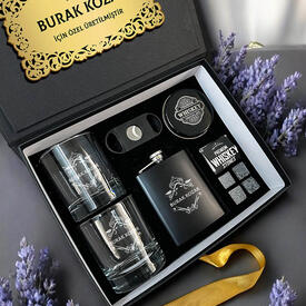 Babaya Hediye Diamond Prestige Elegan Viski Seti - Thumbnail