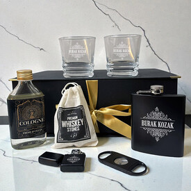  - Babaya Hediye Golden Elite Premium Viski Seti