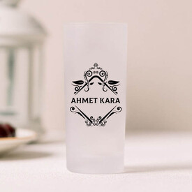 Babaya Hediye İsme Özel Rakı Kadehi 2'li Set - Thumbnail