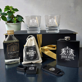 Babaya Hediye Platinum Elite Premium Viski Seti - Thumbnail