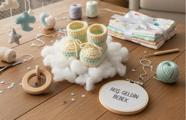 Baby Shower İçin El Yapımı Hediyeler
