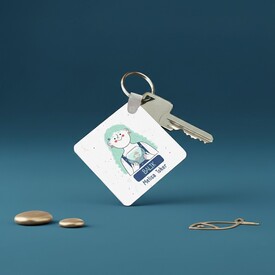  - Balık Burcu Kadına Hediye Anahtarlık