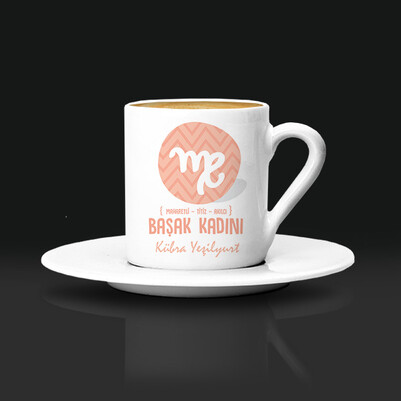 Başak Burcu Kadınına Hediye Kahve Fincanı - Thumbnail