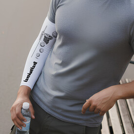 Basketbol Desenli Erkek Kol Çorabı - Thumbnail