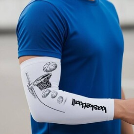  - Basketbol Desenli Erkek Kol Çorabı