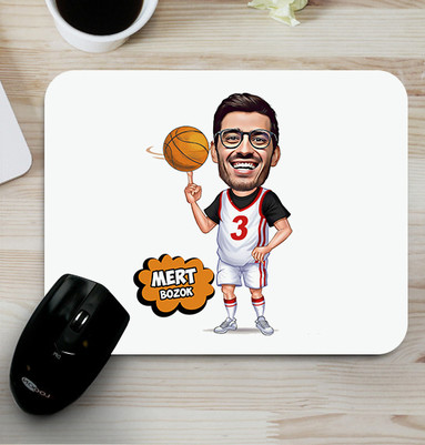  - Basketbol Oyuncusu Karikatürlü Mouse Pad