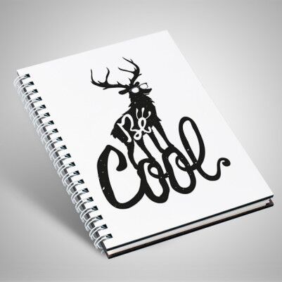 Be Cool Motto Tasarım Defter - Thumbnail