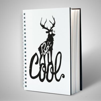 Be Cool Motto Tasarım Defter - Thumbnail