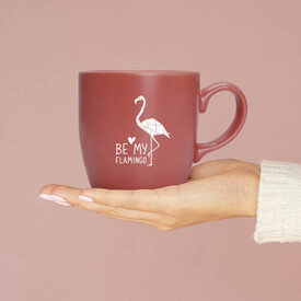  - Be My Flamingo Kırmızı Kupa Bardak