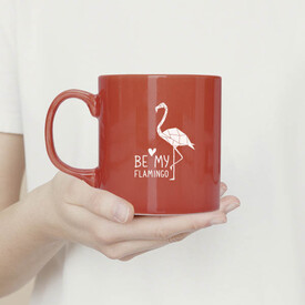  - Be My Flamingo Kupa Bardak Kırmızı