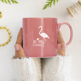 Be My Flamingo Kupa Bardak Pembe - Thumbnail