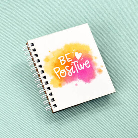 Be Positive Romantik Tasarım Not Defteri - Thumbnail