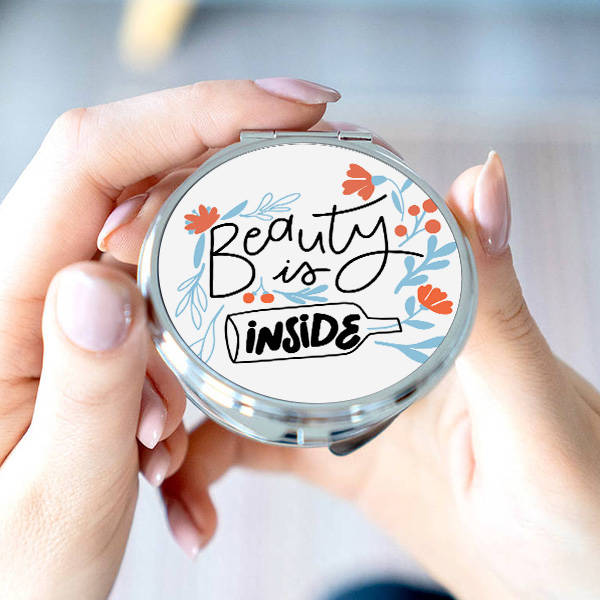 Beautiy Is Inside Tasarım Makyaj Aynası