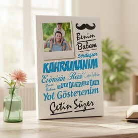  - Benim Mükemmel Babam Kanvas Tablo
